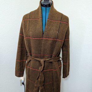 Time And Tru Plaid Cardigan